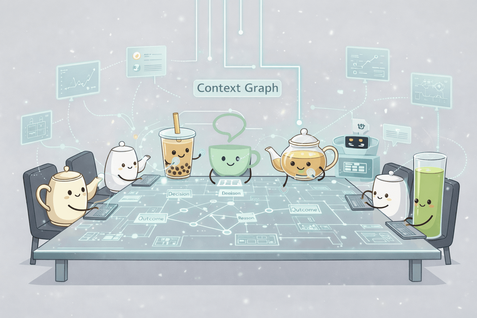Context Graphs and Decision Lineage in Teamate